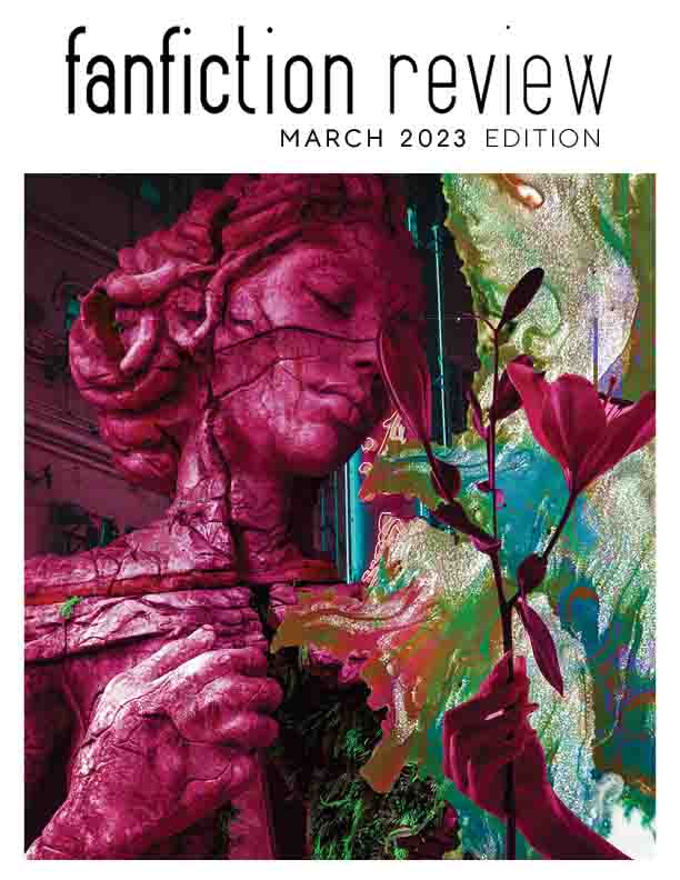 Cover of the March 2023 Edition of FanFiction Review